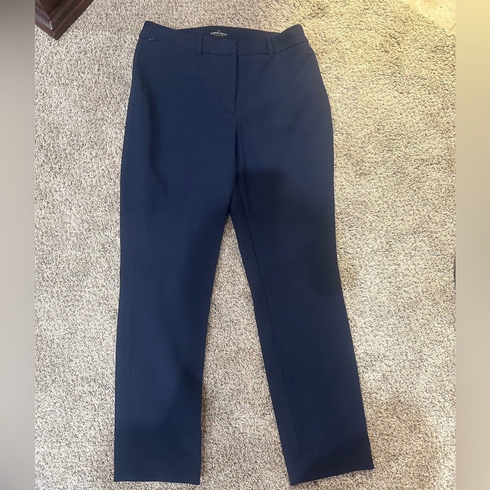 White House black market blue trouser